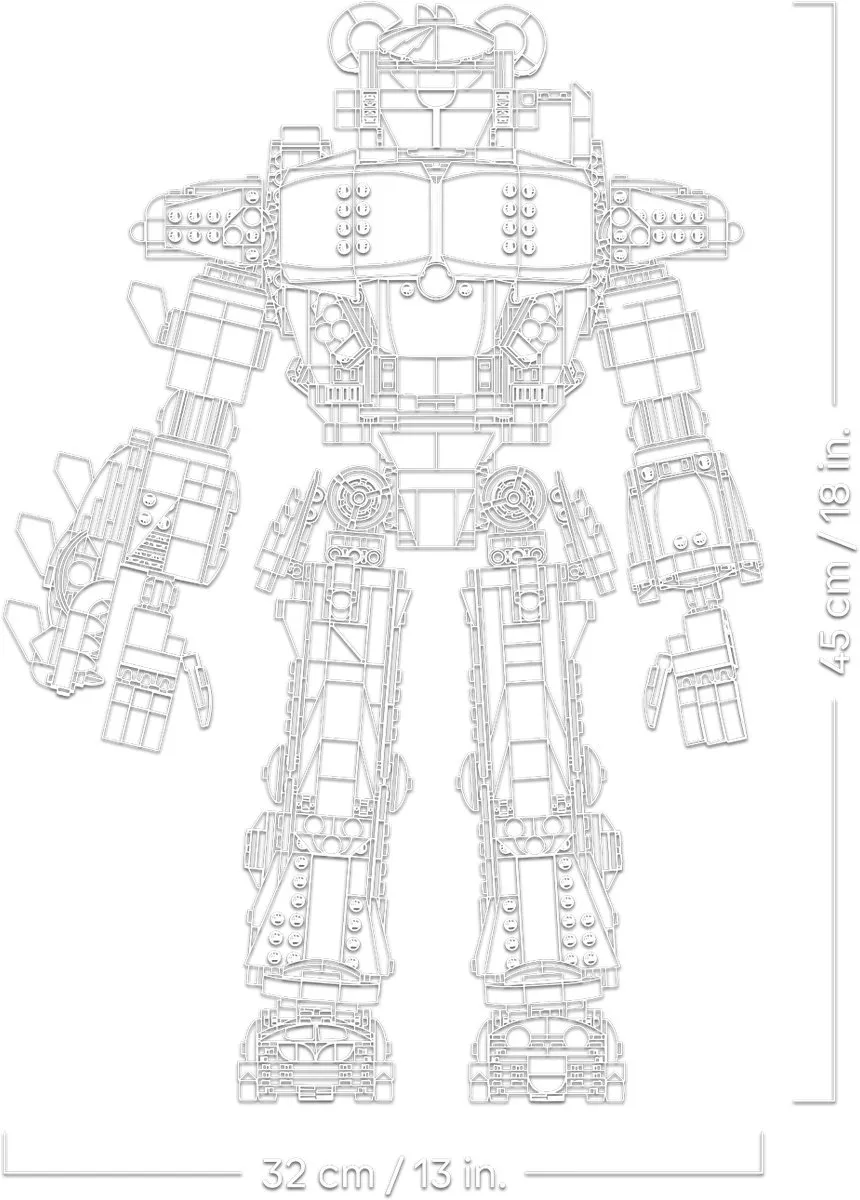 LEGO Fortnite Mecha Team Leader 77078 - 2503 Stukken - Multicolor