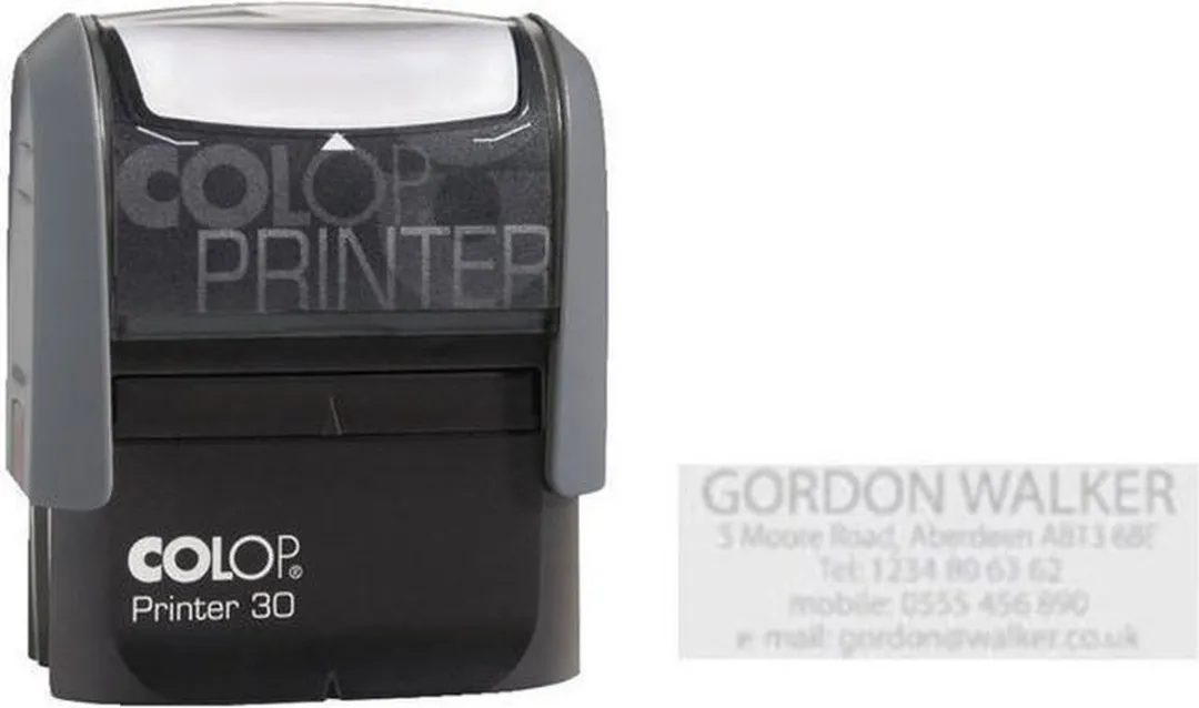 Colop Stempel Printer 30 Voucher - 47x18mm - Transparant