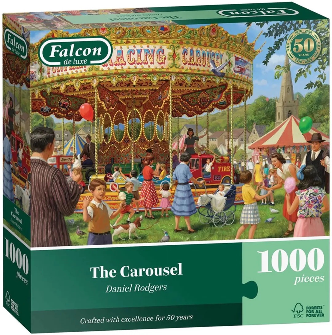 Jumbo Falcon Legpuzzel 1000 Stuks The Carousel