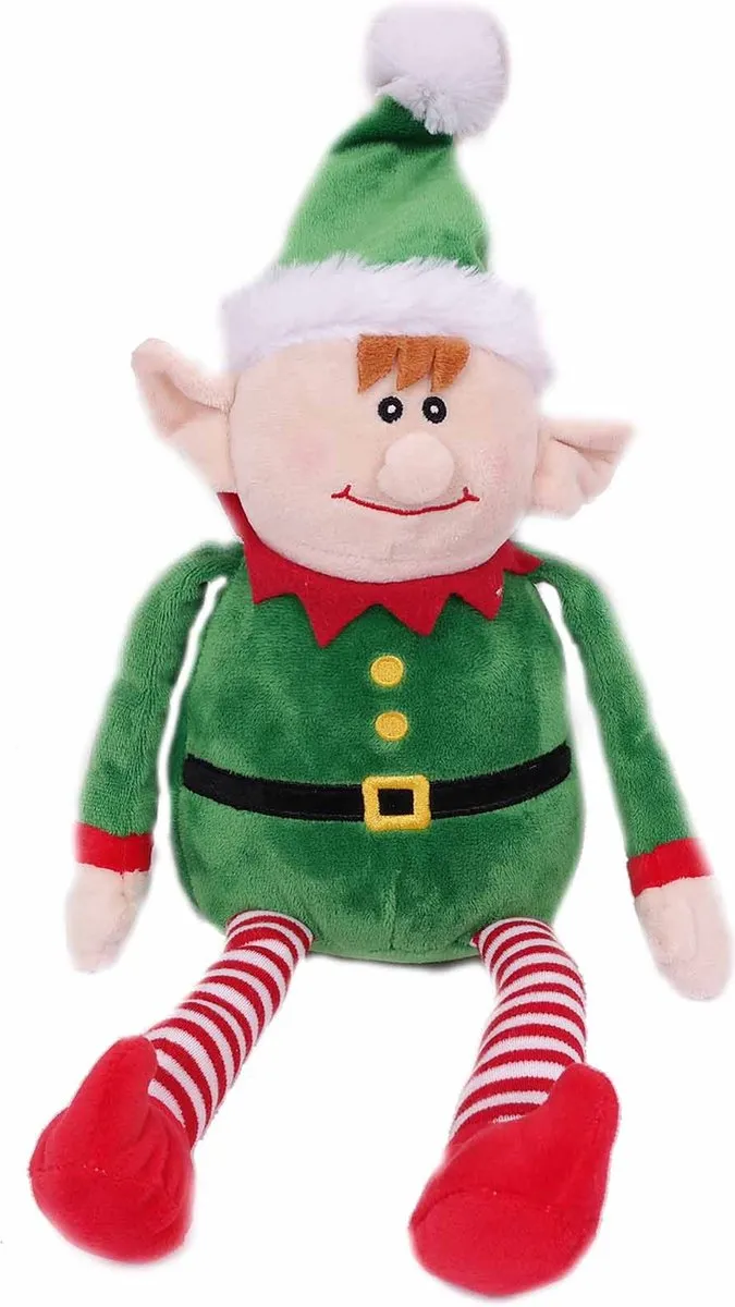 PIA Soft Toys Kerstknuffel Elf Pluche