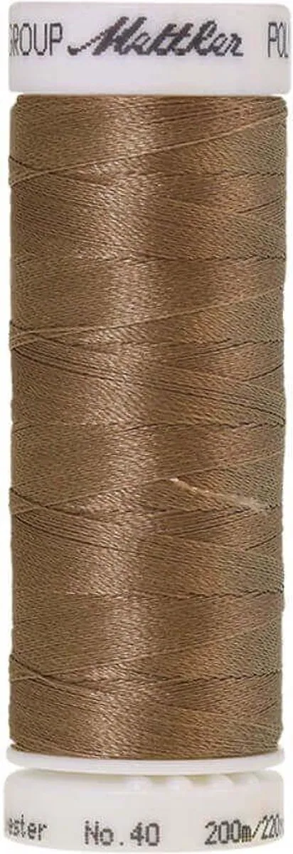 Amann Mettler Polysheen Naai-Borduurgaren COL-0722 Bruin 200m