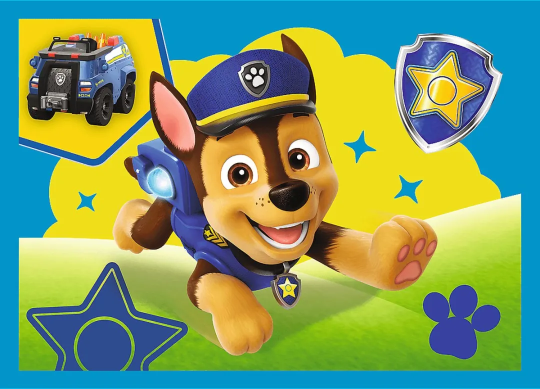 Trefl 4in1 PAW Patrol Puzzels - 41 Stuks - Multicolor