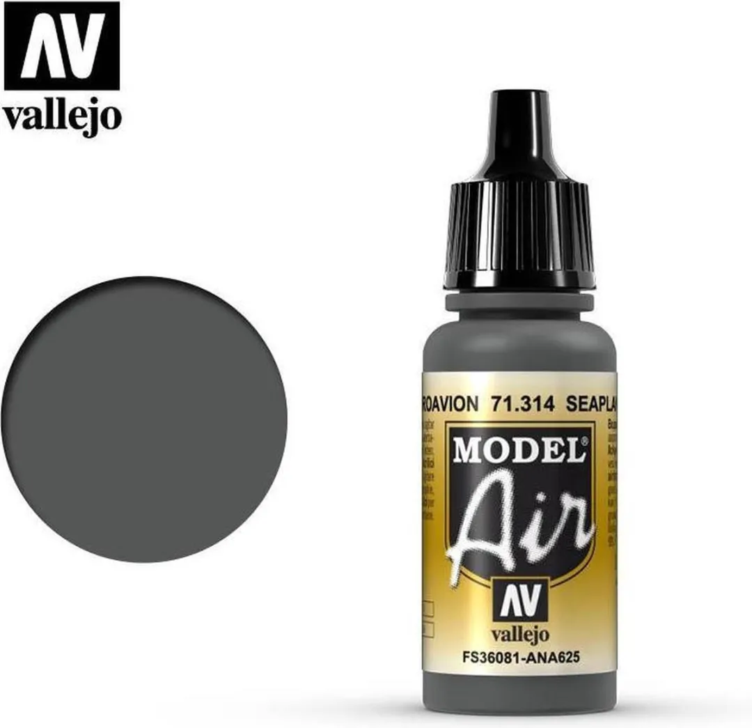 Vallejo Model Air Seaplane Gray Acrylverf 17ml
