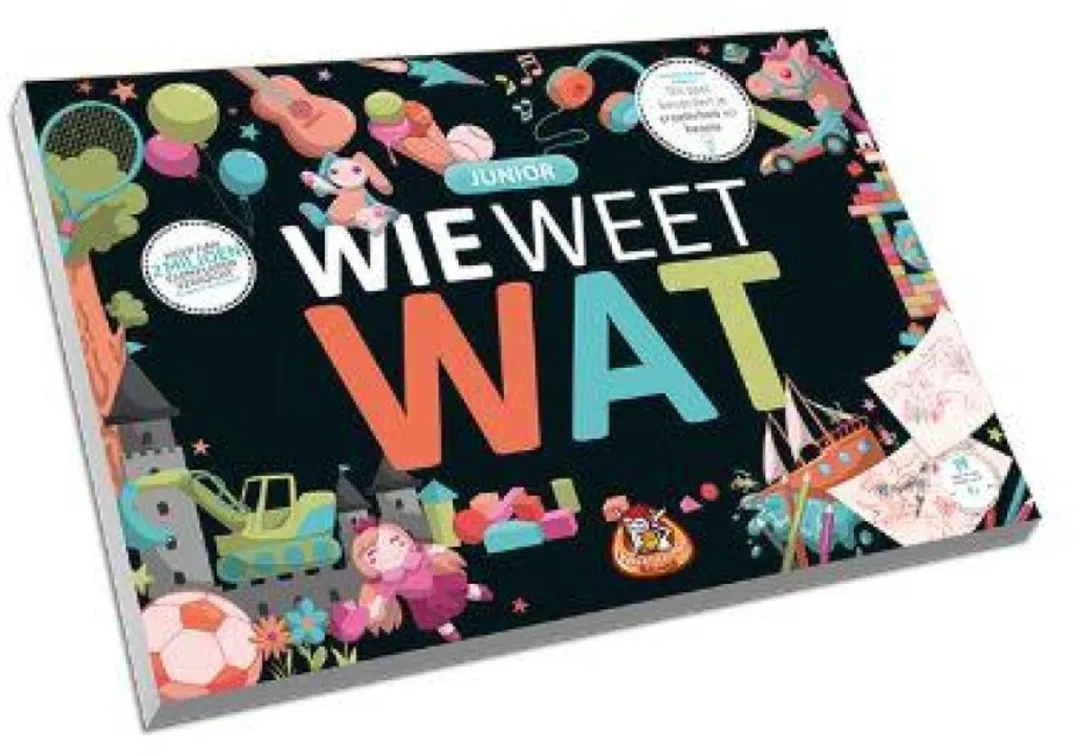 White Goblin Games Wie Weet Wat Junior WGG2512 Partyspel