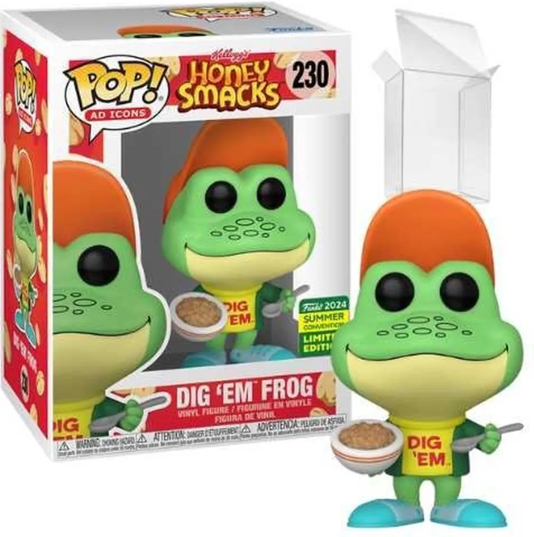 Funko Pop! Ad Icons Honey Smacks Dig 'em Frog #230