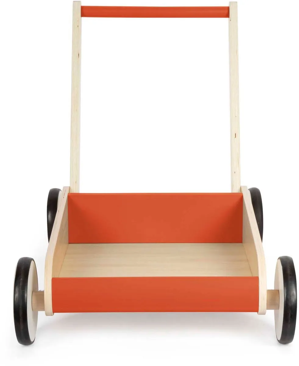 Small Foot - Houten Loopwagen Koper Rood