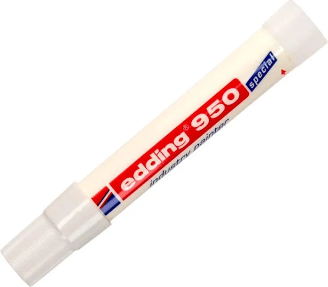 edding 950 Permanente Markeerstift Wit - 10 Stuks