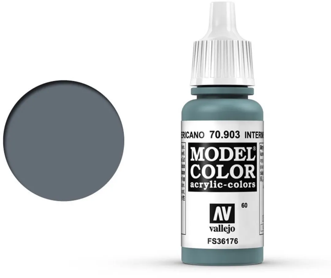 Vallejo Model Color Intermediate Blue Acrylverf 17ml