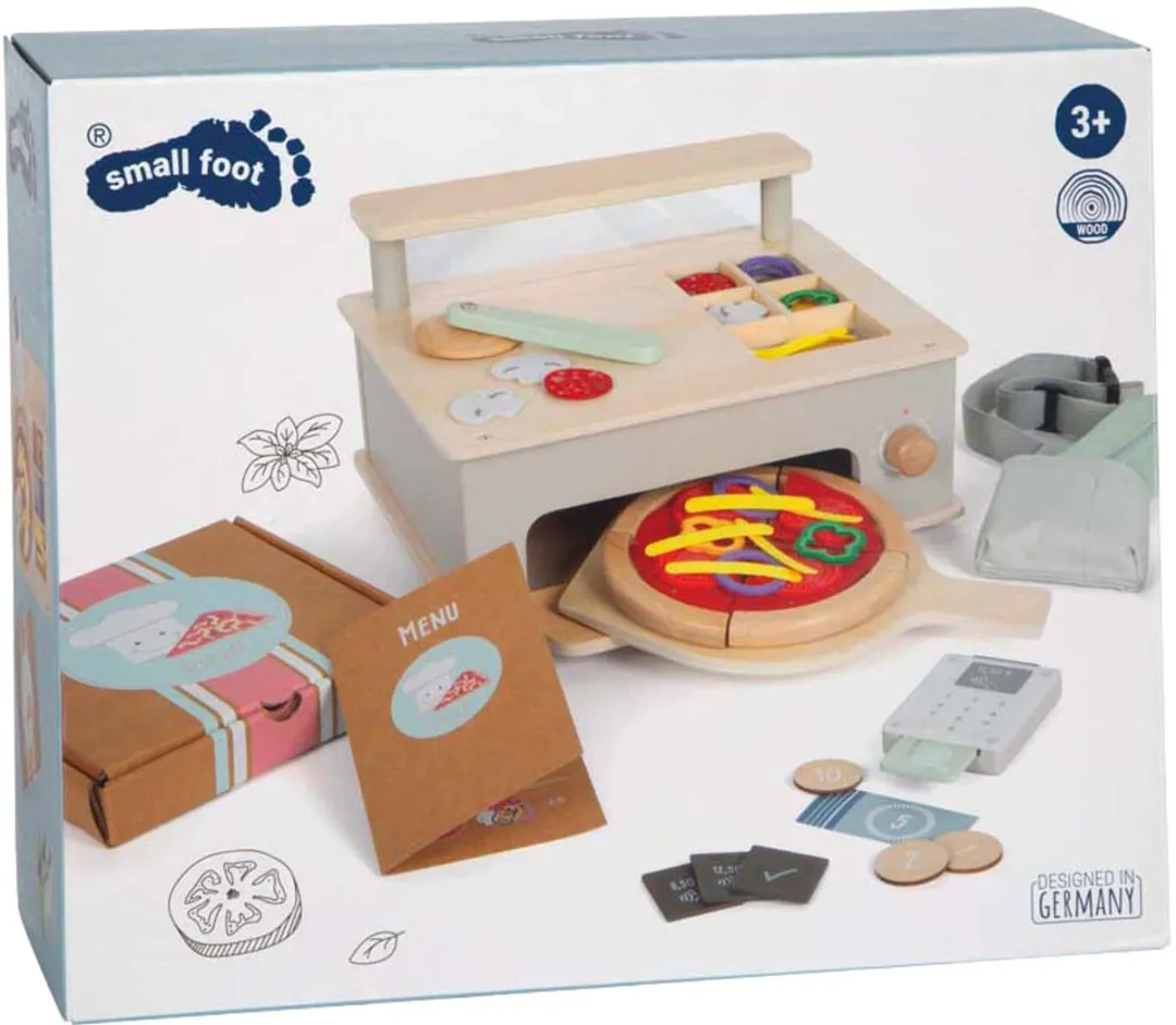Small Foot Pizzeria Set - Multicolor