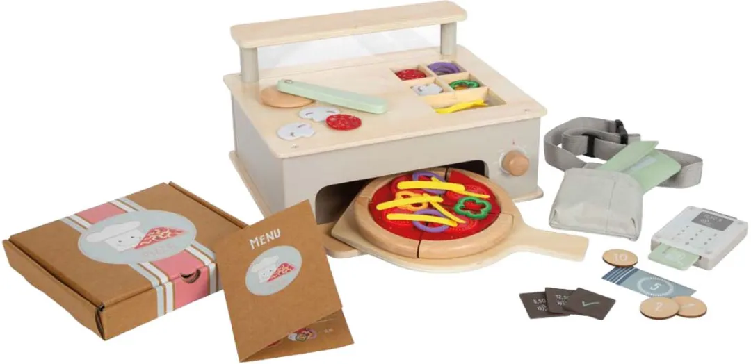 Small Foot Pizzeria Set - Multicolor