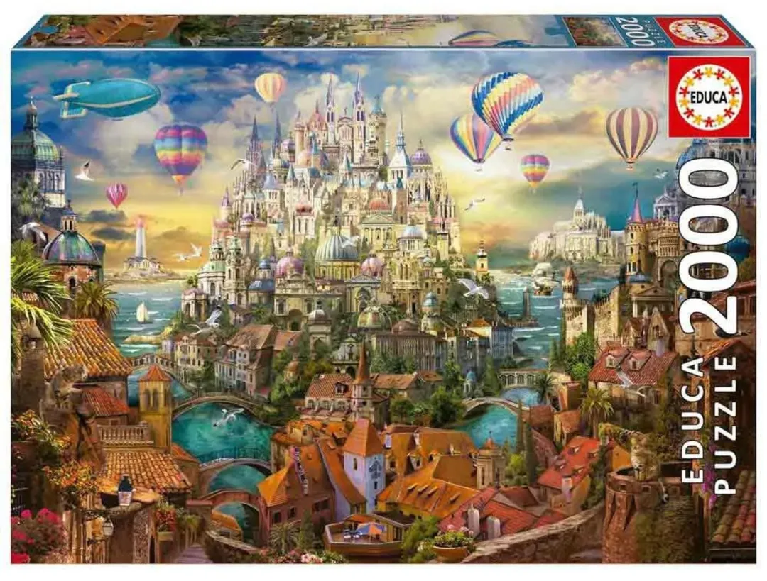 Educa Stad Van Dromen Puzzel 2000 Stuks
