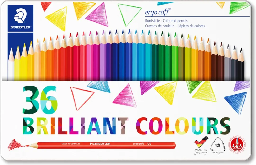 STAEDTLER Ergosoft Kleurpotloodset 36 Stuks