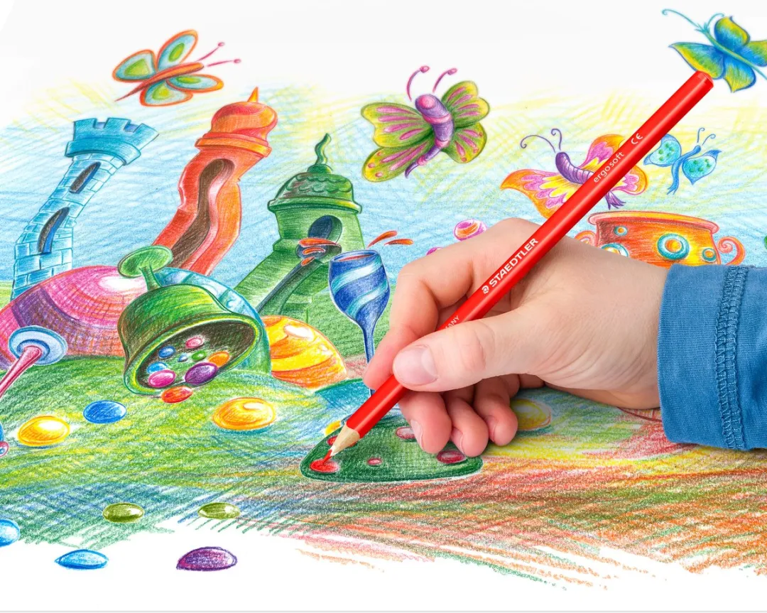 STAEDTLER Ergosoft Kleurpotloodset 36 Stuks - Metaal Etui - afbeelding 6 van 6