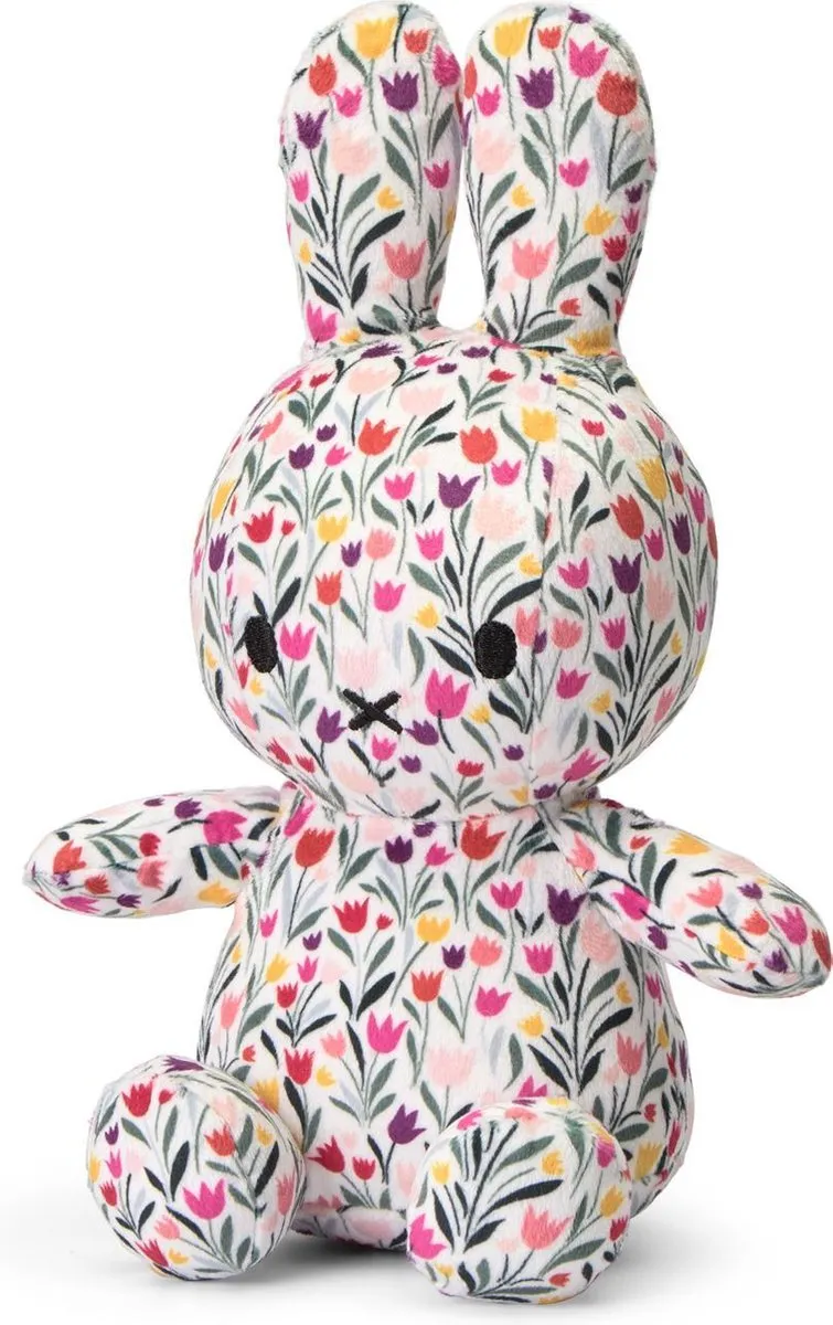 Bon Ton Toys Nijntje Knuffel - 23 cm - All Over Tulip
