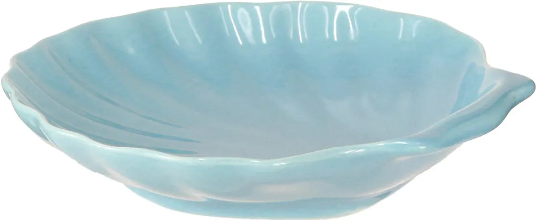 Kaemingk Schelpbord Maritiem Keramiek - 14cm - 3 Stuks
