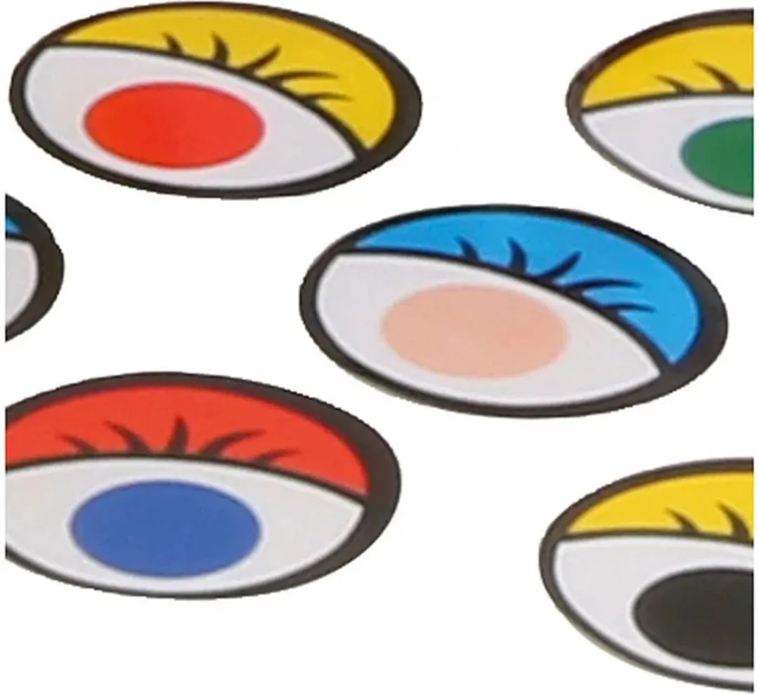 Creativ Company Knutselstickers Ogen - 2000 Stuks Multicolor