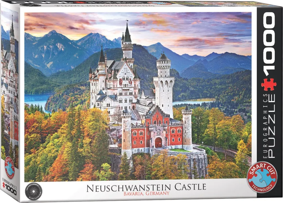 Eurographics Neuschwanstein Kasteel Puzzel 1000 Stuks