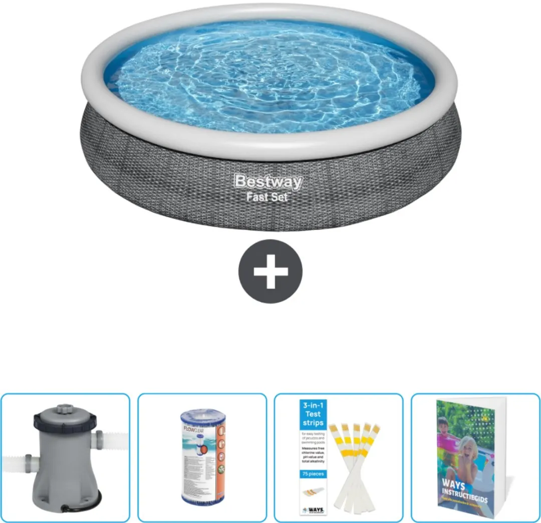 Bestway Fast Set Rond Zwembad 366x76cm