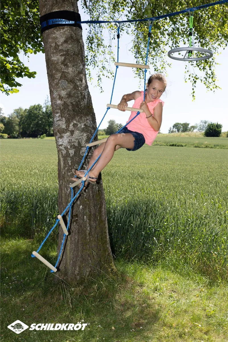 Schildkröt Jungle Line Klimtouwladder Multicolor - afbeelding 6 van 6
