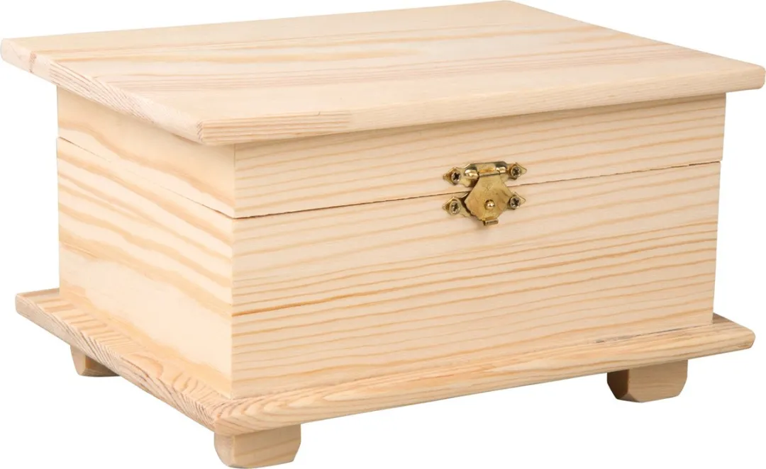 Rayher Hobby Kistje Hout 19x10x13cm - Naturel
