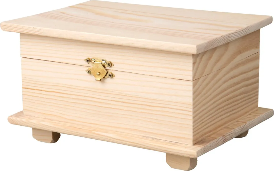 Rayher Hobby Kistje Hout 19x10x13cm - Naturel