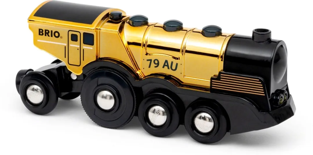 BRIO Mighty Gold Actie Locomotief 33630 - Multicolor