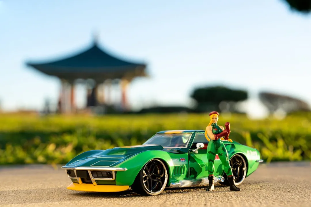 Jada Toys Street Fighter 1969 Chevrolet Corvette Stingray ZL1 - Cammy White - MPN 253255061