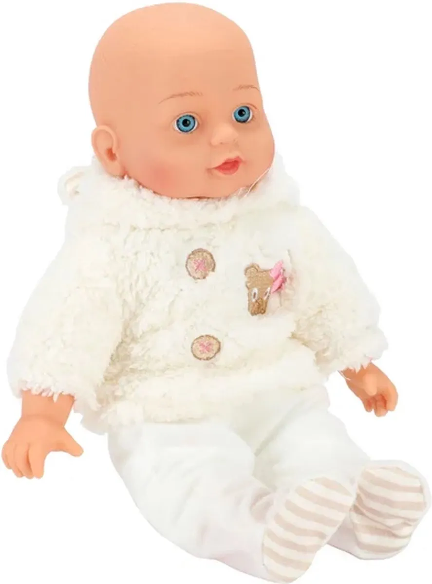 Toi-Toys Baby Beau Babypop Poppenzitje 33cm Multicolor