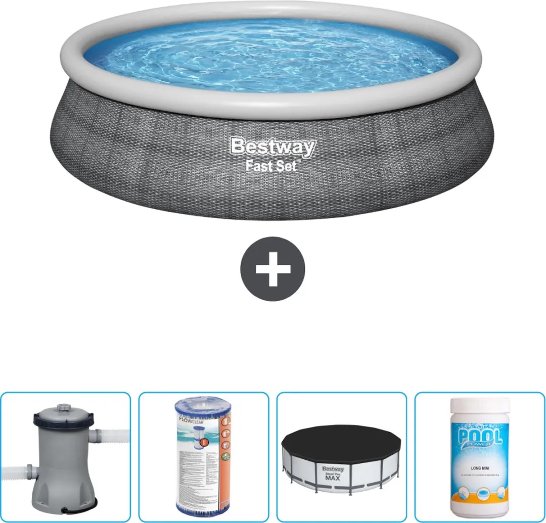 Bestway Fast Set Rond Zwembad 457cm