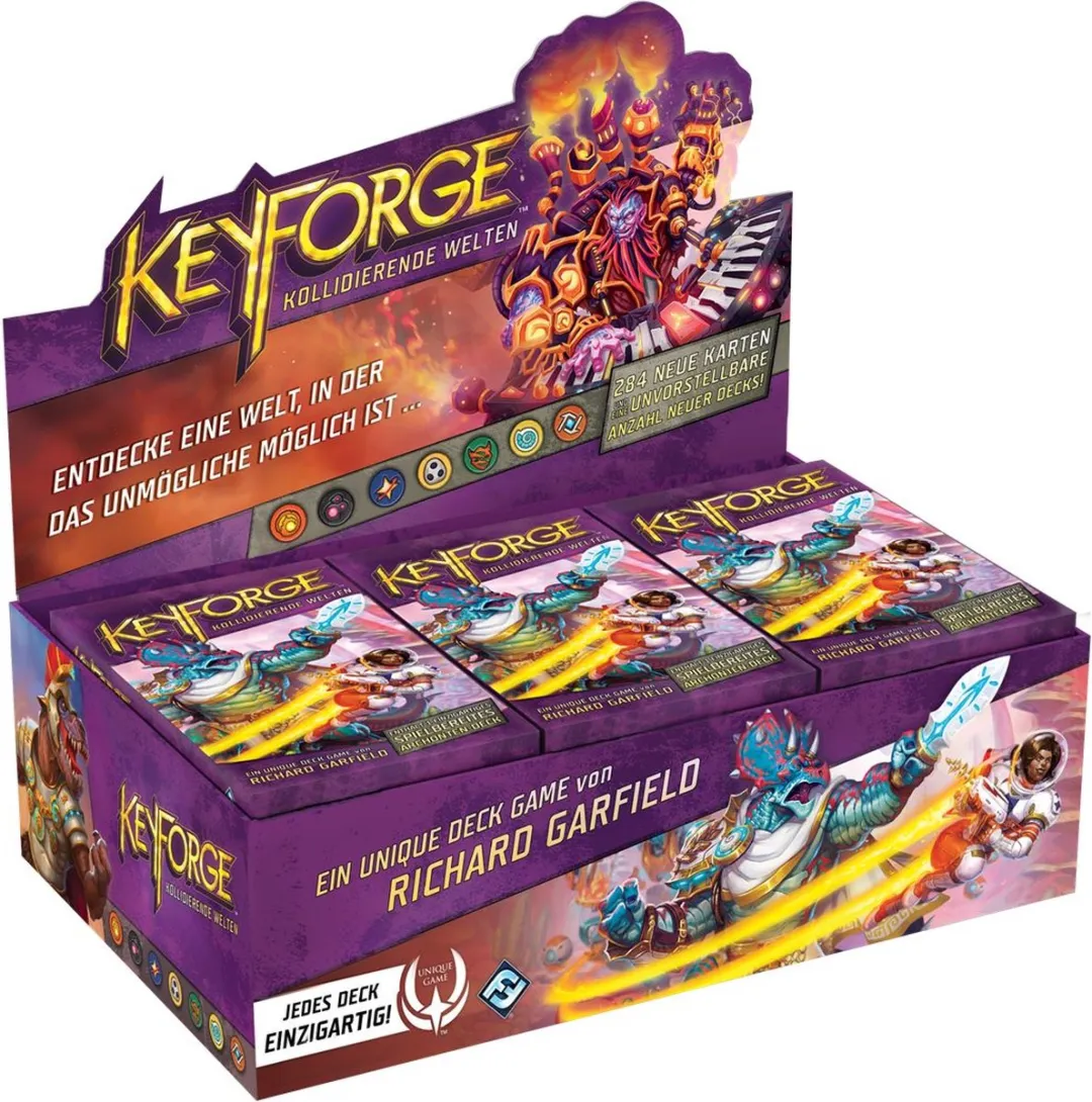 Fantasy Flight Games KeyForge Worlds Collide Kaartspel