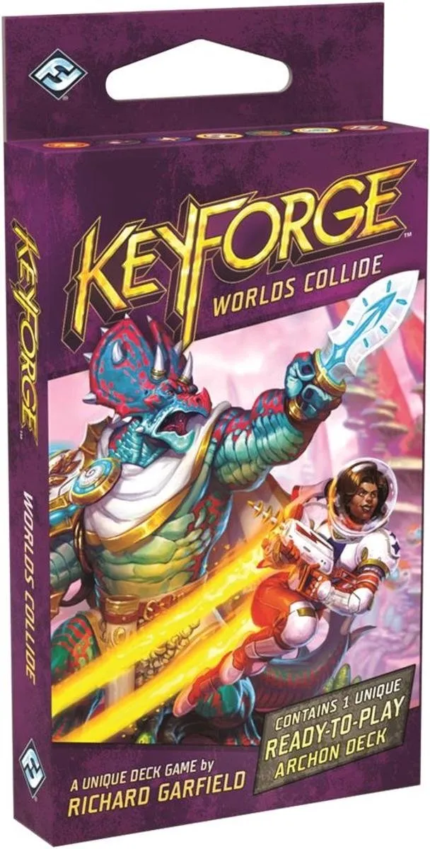 Fantasy Flight Games KeyForge Worlds Collide Kaartspel