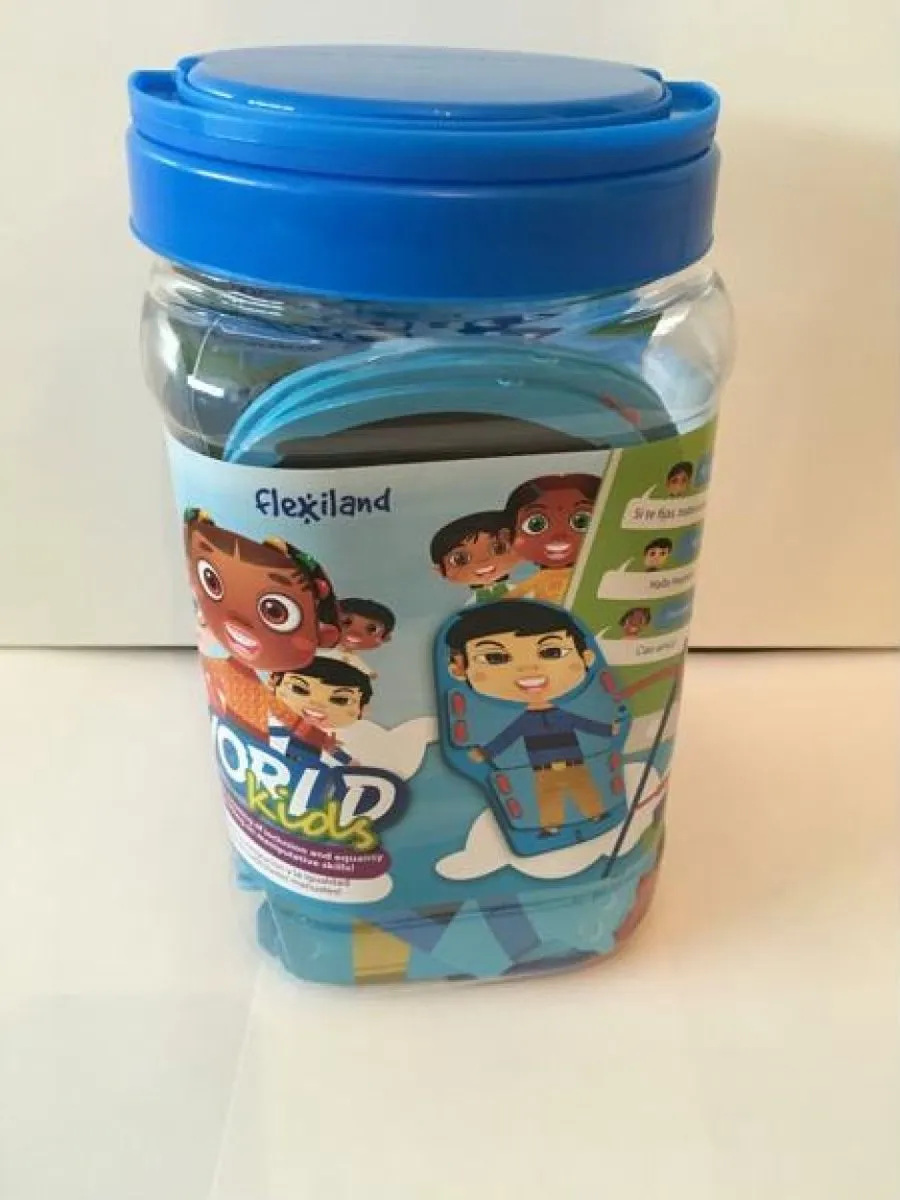 Rijgspel 'Kinderen van de Wereld'