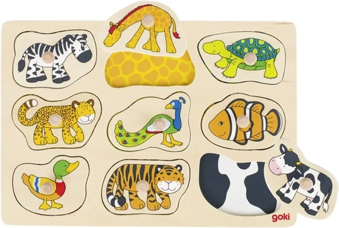 Goki Puzzle 24 Stuks Multicolor - MPN 57585