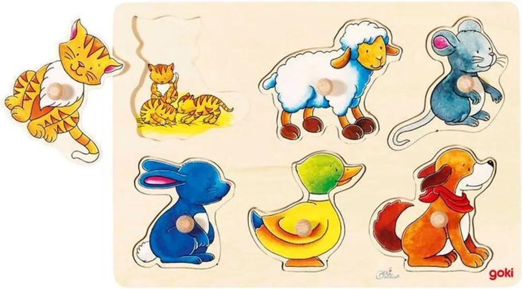 Goki Puzzle 24 Stuks Multicolor - MPN 57585