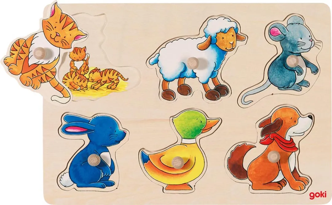 Goki Puzzle 24 Stuks Multicolor - MPN 57585