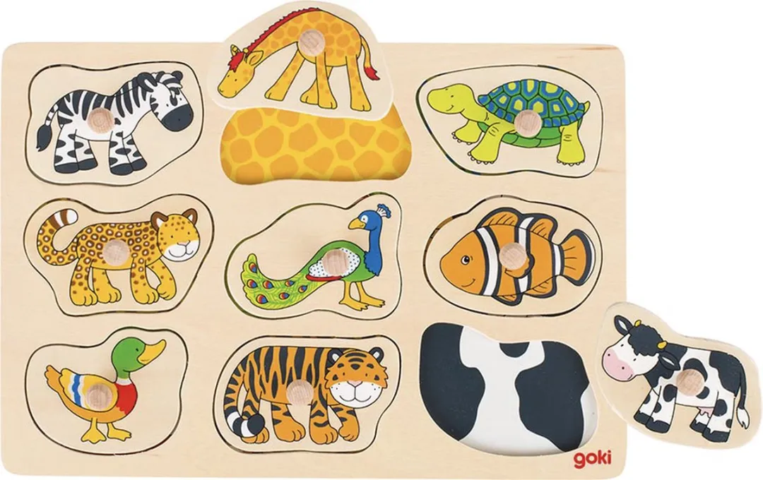 Goki Puzzle 24 Stuks Multicolor - MPN 57585
