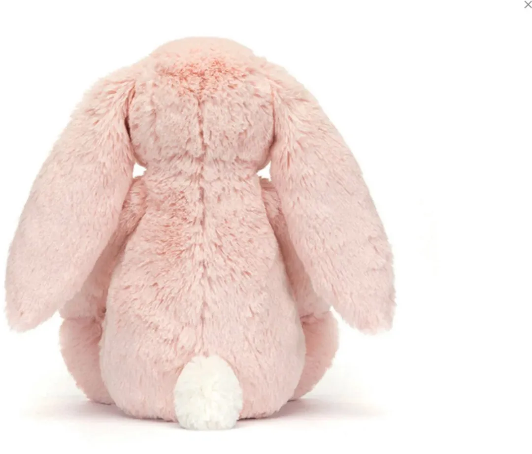Jellycat Knuffels - Bashful Blossom Bunny Cherry - Konijn - Roze - Knuffel - 31 cm - Voor alle leeftijden