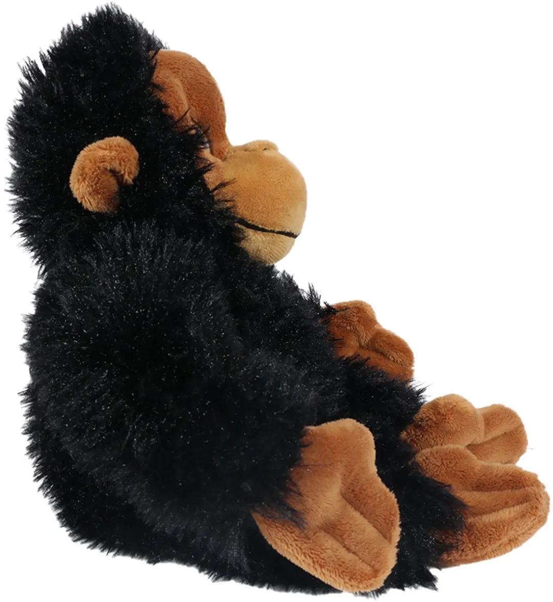 PIA Soft Toys Pluche Aap - Zwart - 22 cm