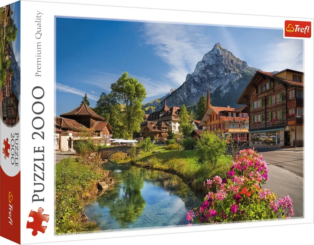 Trefl Alpen in de zomer Puzzel 2000 Stuks