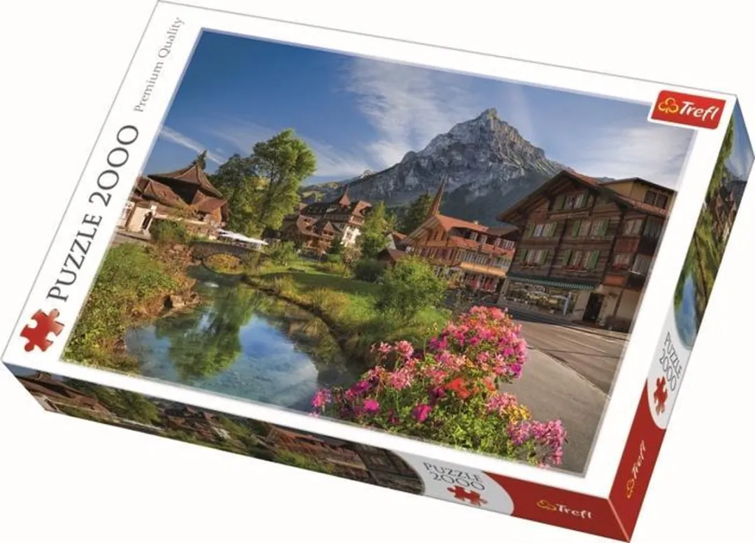 Trefl Alpen in de zomer Puzzel 2000 Stuks