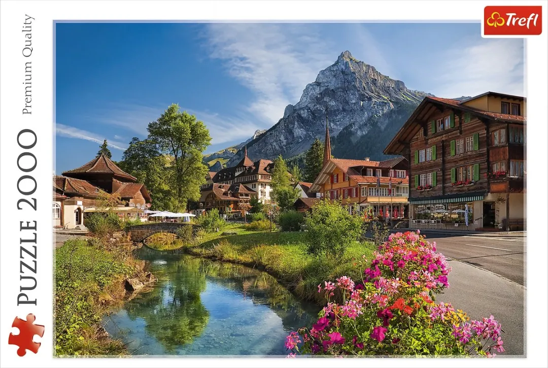 Trefl Alpen in de zomer Puzzel 2000 Stuks