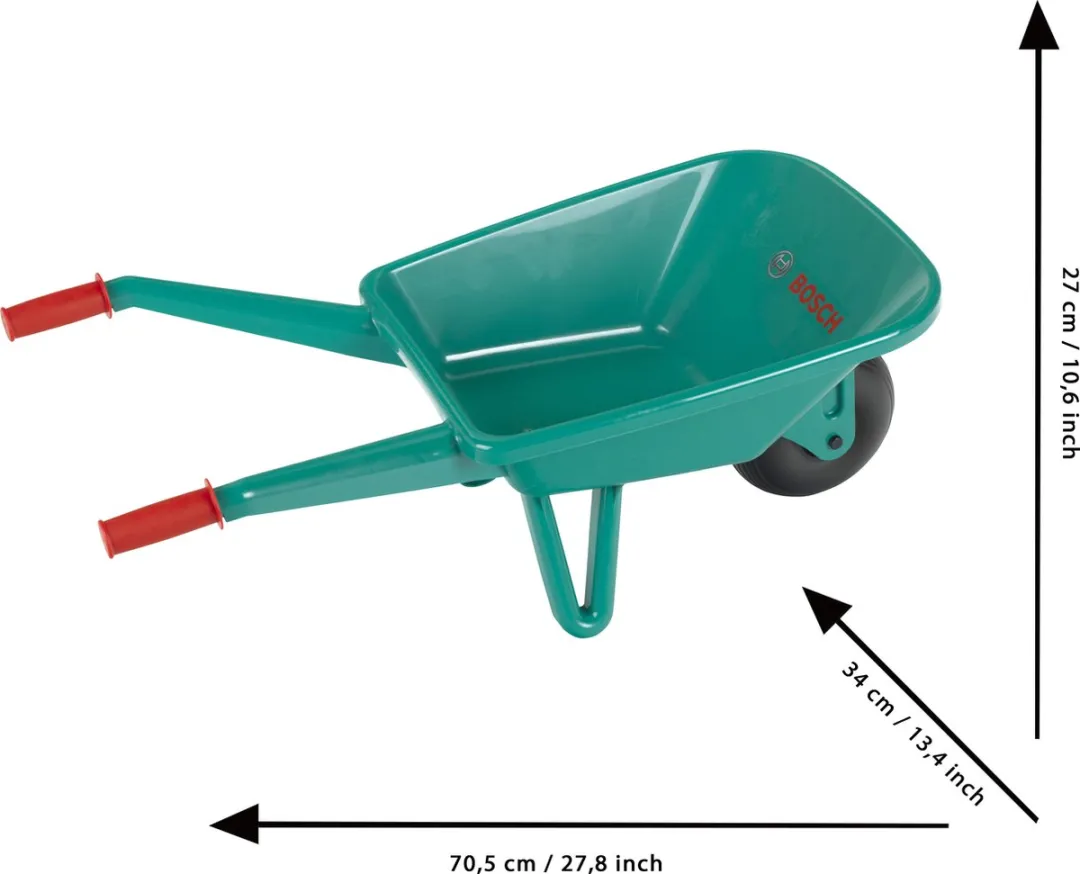 Klein Toys Bosch Kruiwagen Speelgoed - Groen