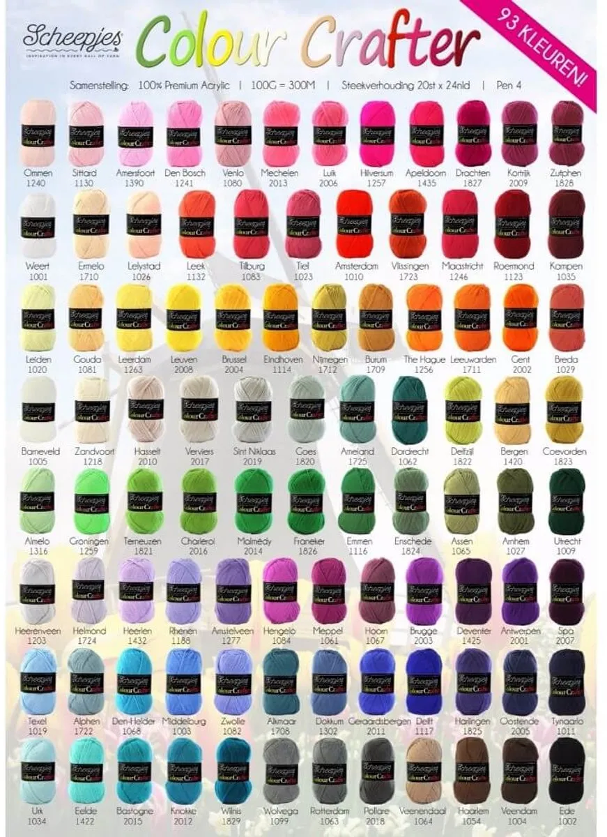 Scheepjes Colour Crafter 100g - Grijs