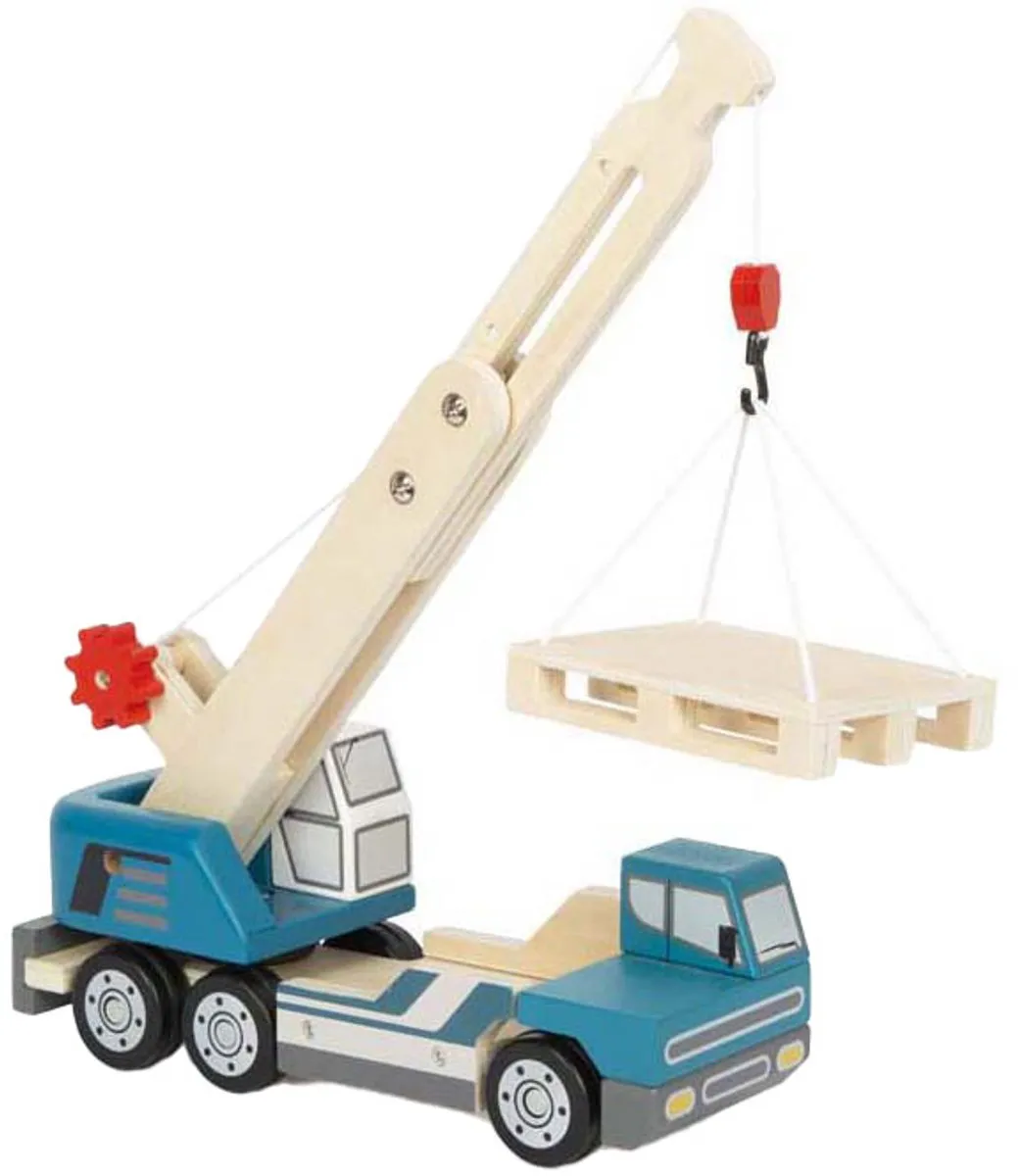 Small Foot Houten Kraanwagen 12639
