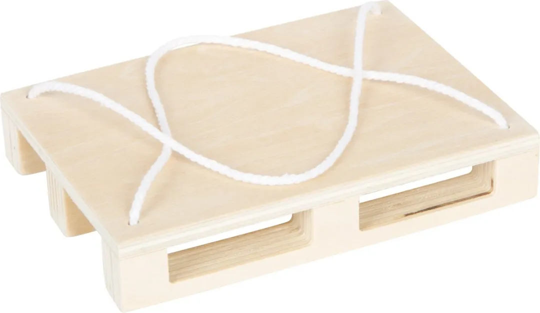 Small Foot Houten Kraanwagen 12639 - Blauw