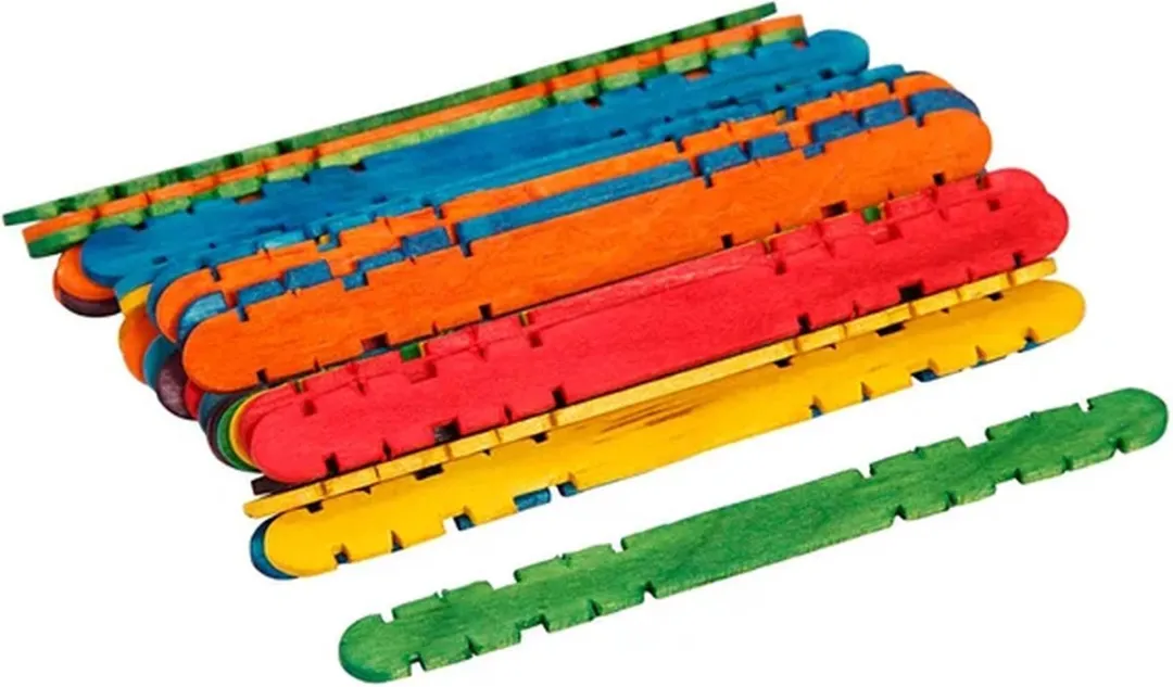 Creativ Company Creotime Houten Knutselset 1000 Stuks - Multicolor