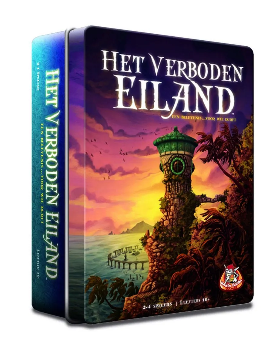 White Goblin Games Het Verboden Eiland Coöperatief Bordspel WGG1101 - 2-4 Spelers