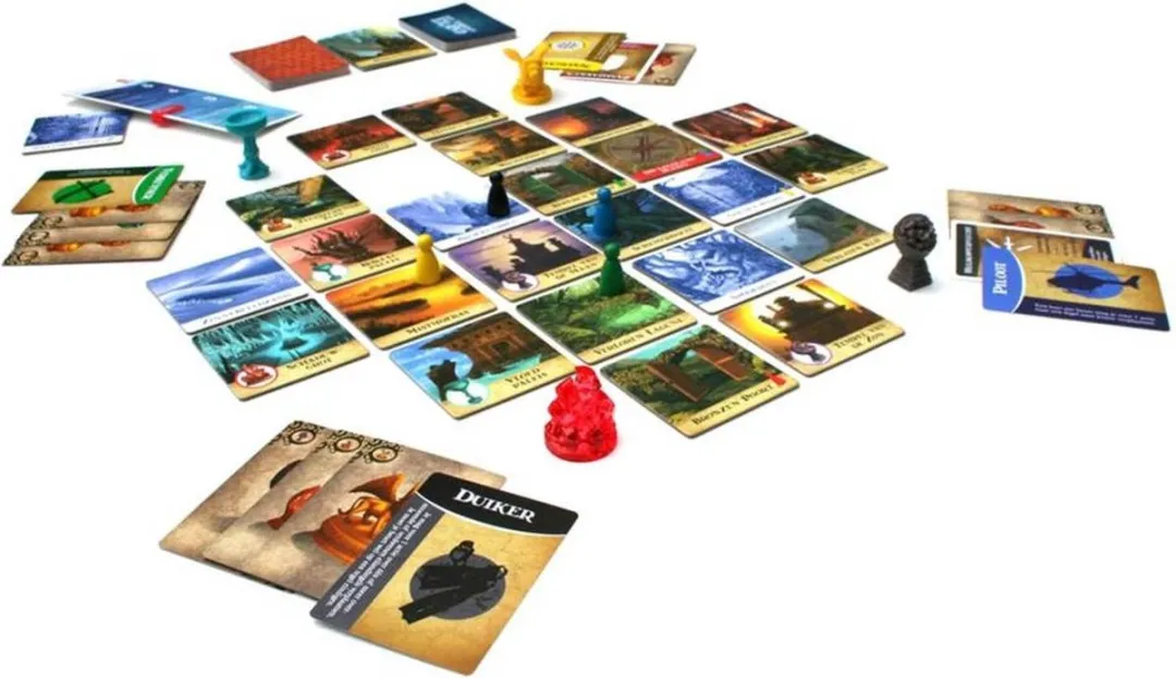 White Goblin Games Het Verboden Eiland Coöperatief Bordspel WGG1101 - 2-4 Spelers