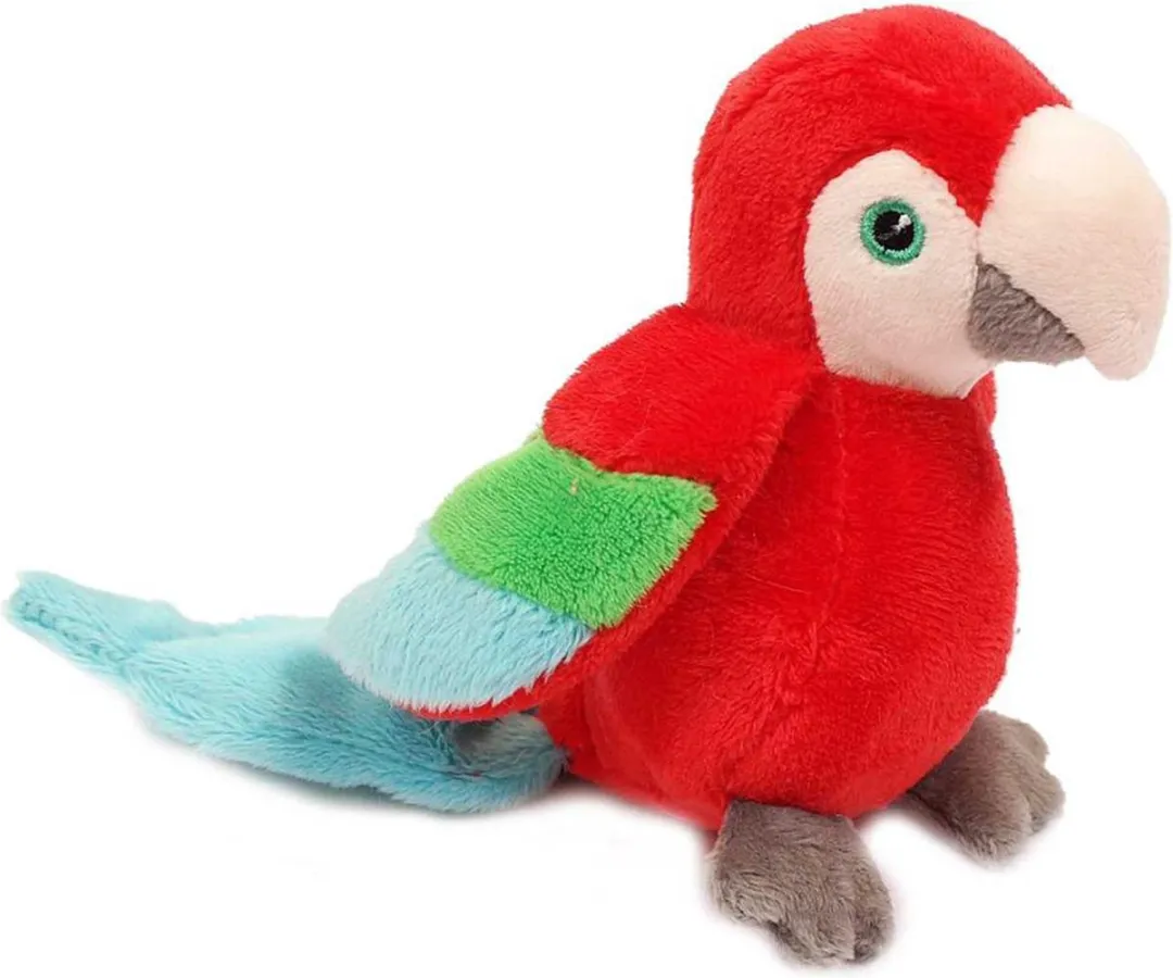 PIA Soft Toys Knuffelpapegaai