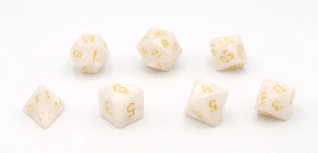 HOT Games Dobbelstenen Set 7 Stuks - Multicolor